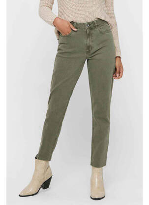 Blugi cu croială slim verde ONLY femeie