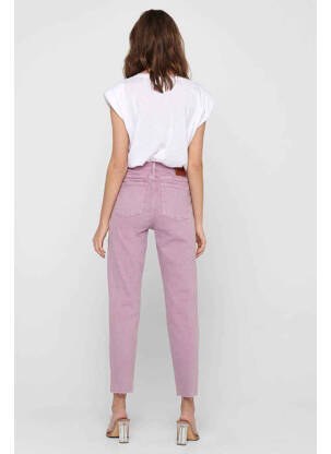 Blugi croială mom violet ONLY femeie