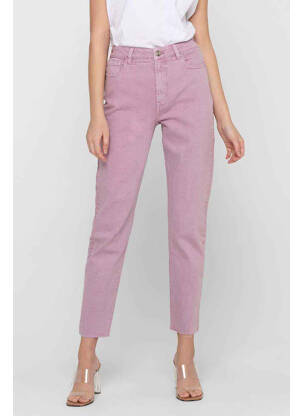 Blugi croială mom violet ONLY femeie