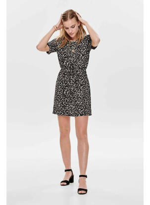 Rochie scurtă maro ONLY femeie