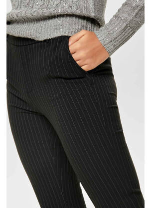 Pantalon drept negru ONLY femeie