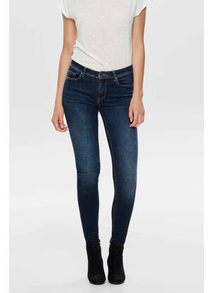 Blugi skinny albastru ONLY femeie