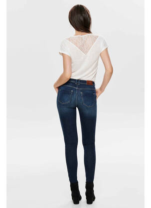 Blugi skinny albastru ONLY femeie