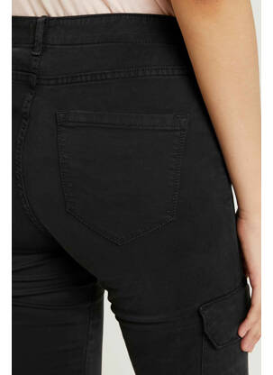 Pantalon slim negru ONLY femeie