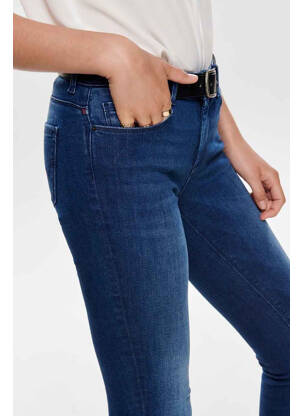 Blugi skinny albastru ONLY femeie