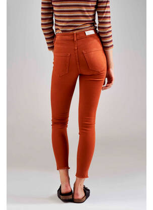 Blugi skinny maro ONLY femeie