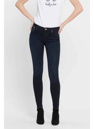 Blugi skinny albastru ONLY femeie