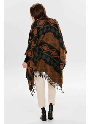 Poncho negru ONLY femeie