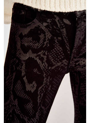 Blugi skinny negru ONLY femeie