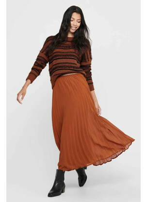 Fustă lungă maro ONLY femeie