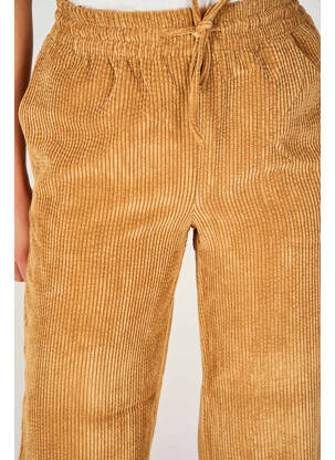 Pantalon larg bej ONLY femeie
