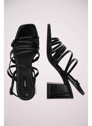 Sandale/pantofi decupați negru ONLY femme