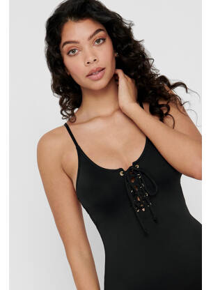 Costum de baie dintr-o singură piesă negru ONLY femeie