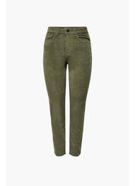 Pantalon slim verde ONLY femeie