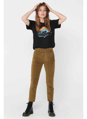 Pantalon drept maro ONLY femeie