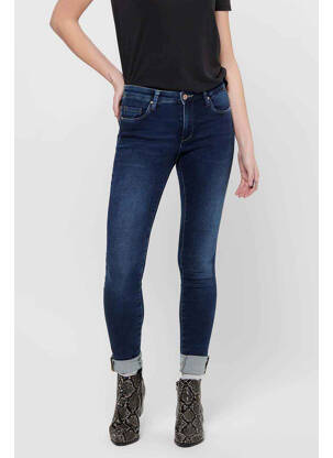 Blugi skinny albastru ONLY femeie