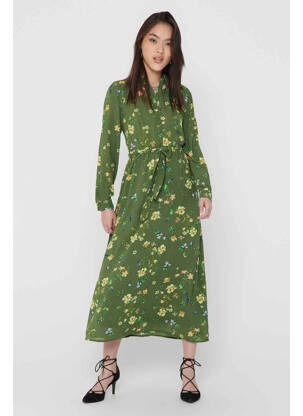 Rochie lungă verde ONLY femeie