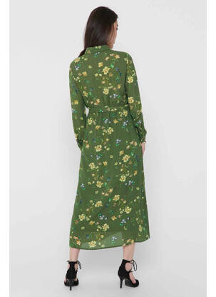 Rochie lungă verde ONLY femeie