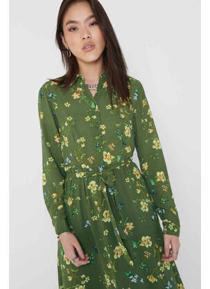 Rochie lungă verde ONLY femeie