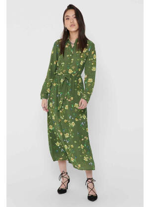 Rochie lungă verde ONLY femeie