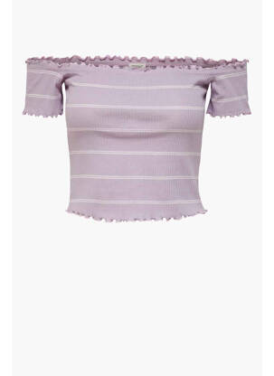 Tricou violet JACQUELINE DE YONG femeie