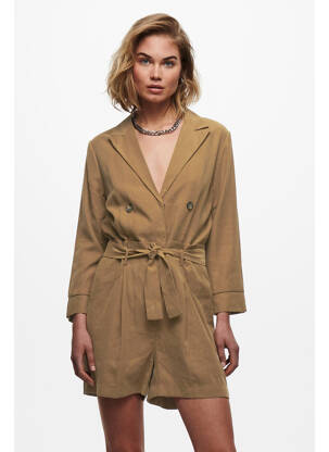 Salopetă scurtă bej ONLY femeie