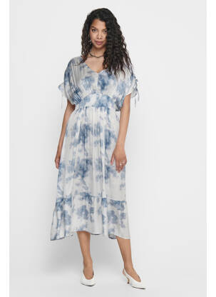 Rochie lungă alb ONLY femeie