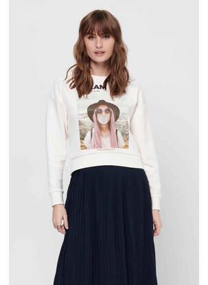 Hanorac alb ONLY femeie