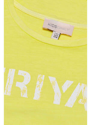 Tricou galben ONLY fată