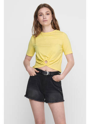 Tricou galben ONLY femeie