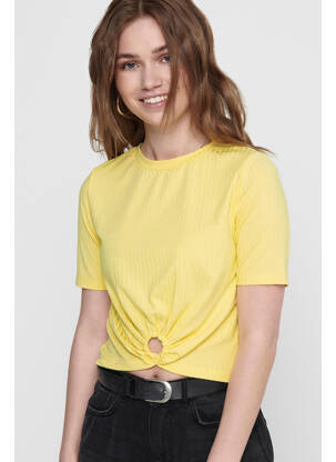 Tricou galben ONLY femeie