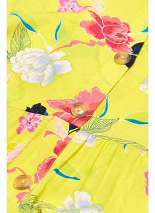 Rochie lungă galben ONLY fată