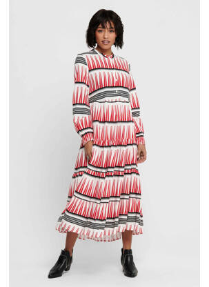 Rochie lungă alb ONLY femeie