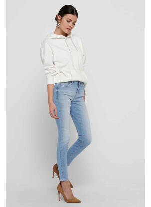 Blugi skinny albastru ONLY femeie