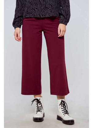 Pantalon 7/8 roșu JACQUELINE DE YONG femeie