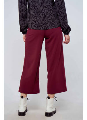 Pantalon 7/8 roșu JACQUELINE DE YONG femeie