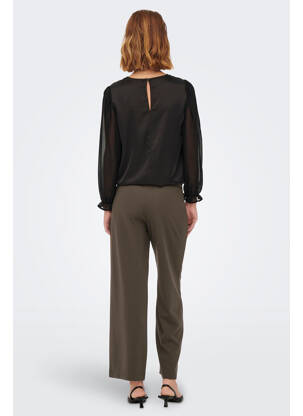 Pantalon evazat maro JACQUELINE DE YONG femeie