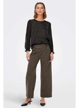 Pantalon evazat maro JACQUELINE DE YONG femeie