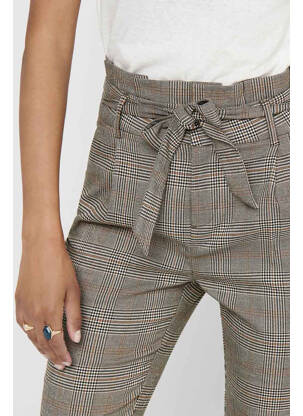 Pantalon slim bej ONLY femeie