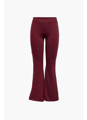 Pantalon evazat roșu ONLY femeie