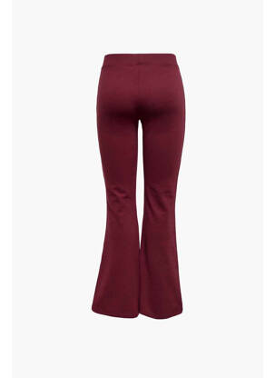 Pantalon evazat roșu ONLY femeie