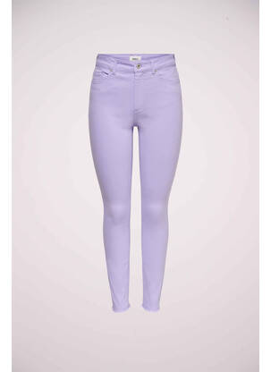 Blugi skinny violet ONLY femeie