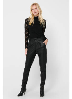 Pantalon slim negru ONLY femeie