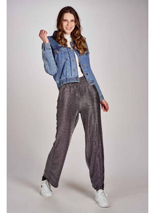 Pantalon drept negru JACQUELINE DE YONG femeie