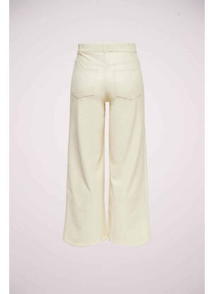 Pantalon evazat alb ONLY femeie
