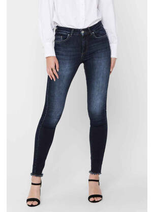 Blugi skinny albastru ONLY femeie