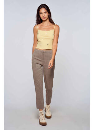 Pantalon chino maro ONLY femeie