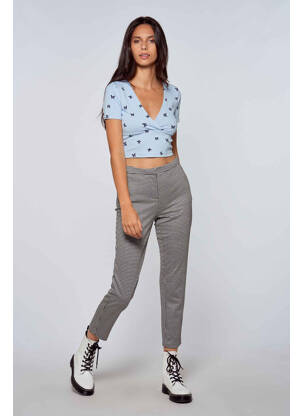 Pantalon chino negru ONLY femeie