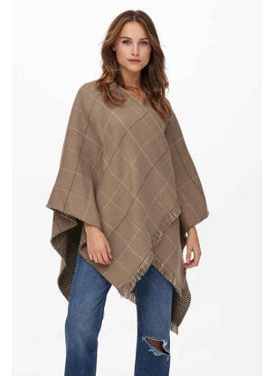 Poncho maro ONLY femeie