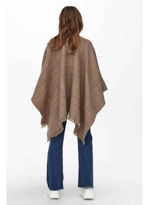 Poncho maro ONLY femeie